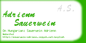 adrienn sauerwein business card